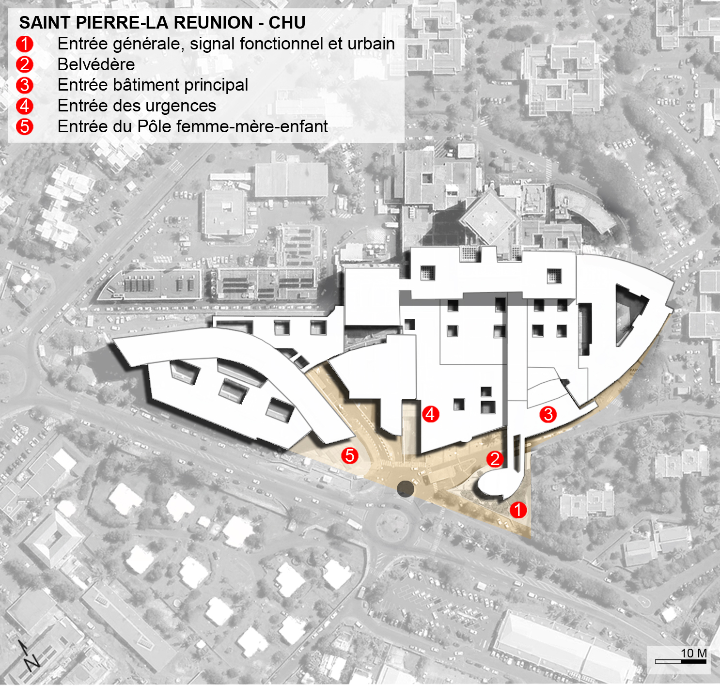 MBA - Michel Beauvais Associés, La Réunion, Hôpital de St Pierre -011