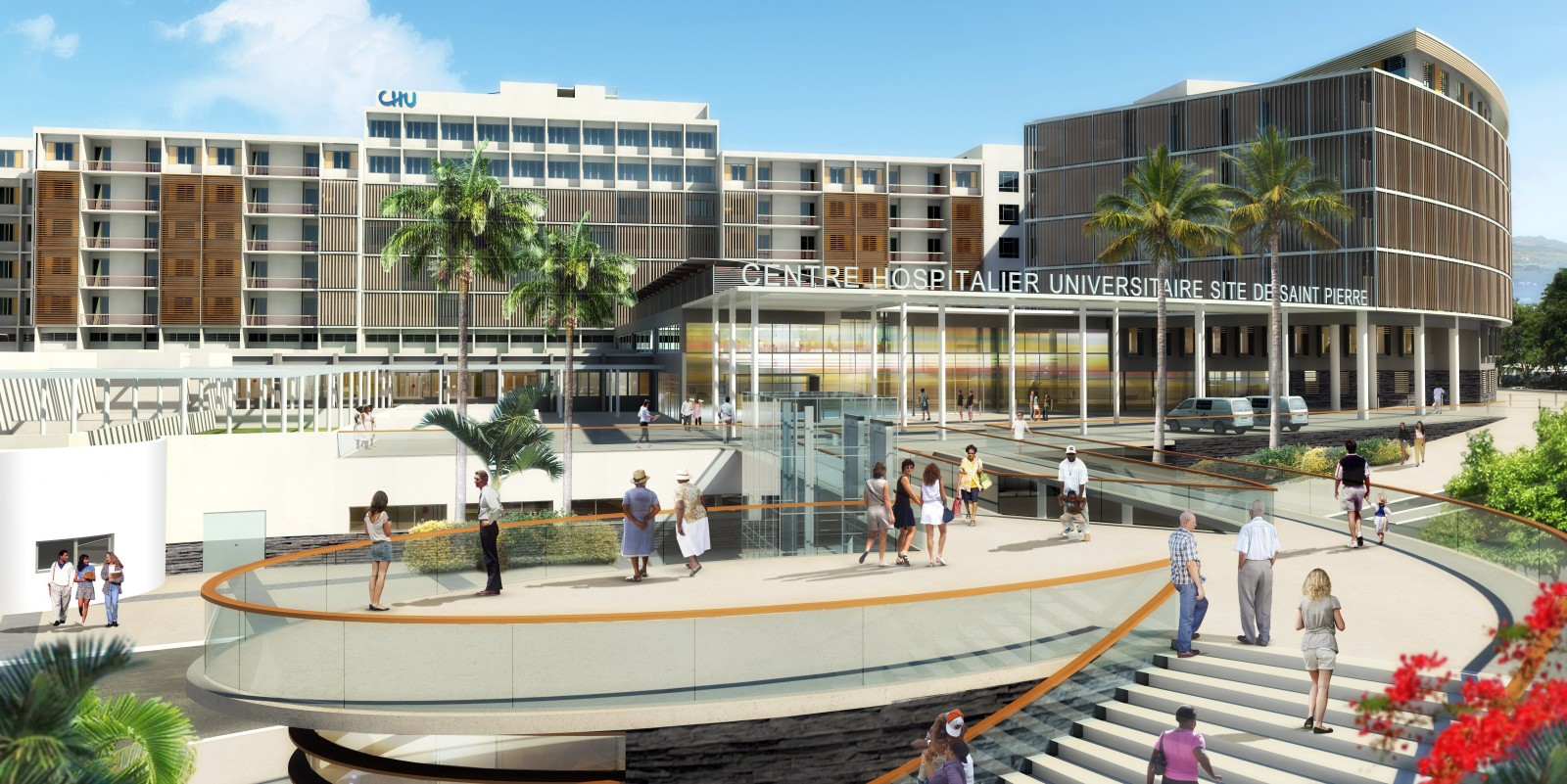 MBA - Michel Beauvais Associés, La Réunion, Hôpital de St Pierre -003