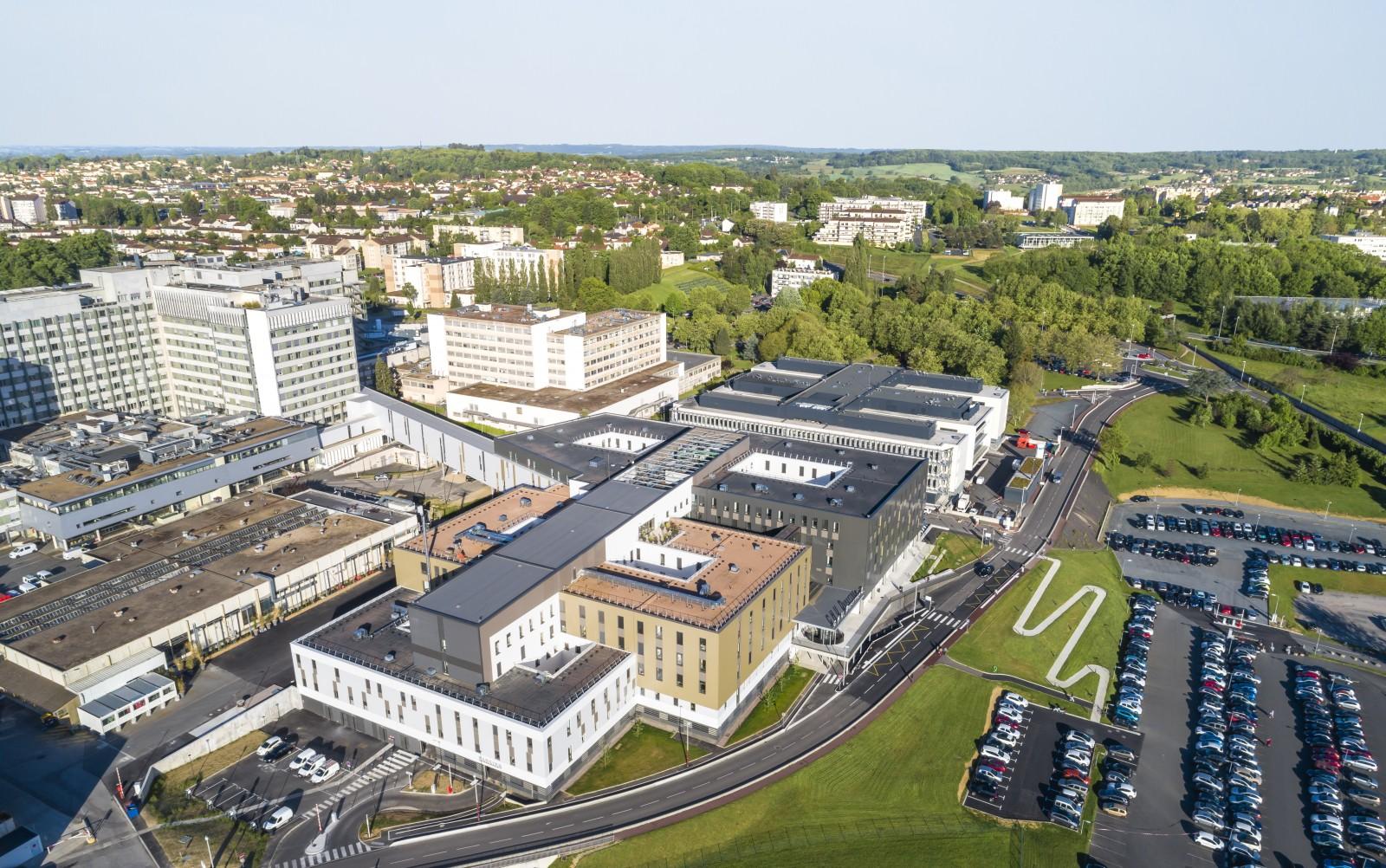 Limoges vue aérienne