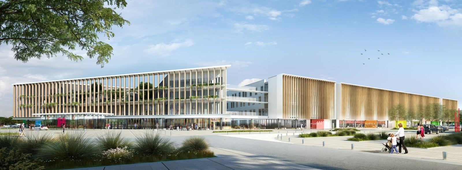 Vue parvis