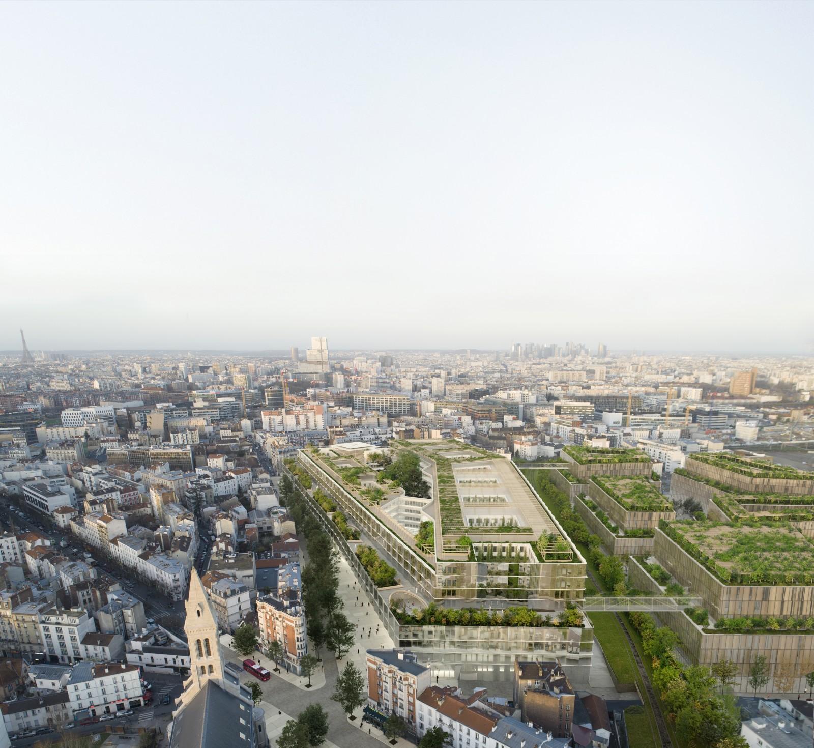 Vue aérienne