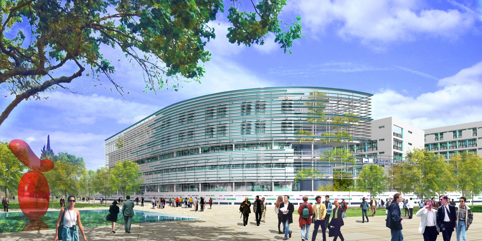 MBA - Michel Beauvais Associés, CHRU de Montpellier